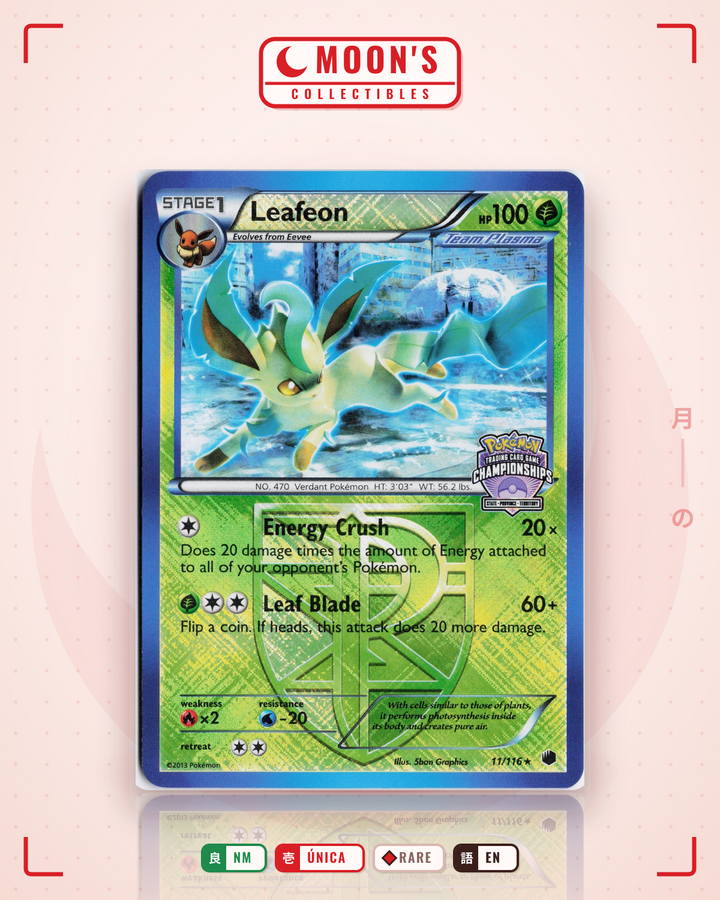 Leafeon · Plasma Freeze #11/116 · NM