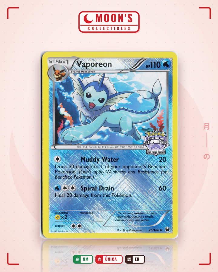 Vaporeon · Dark Explorers #25/108 · NM