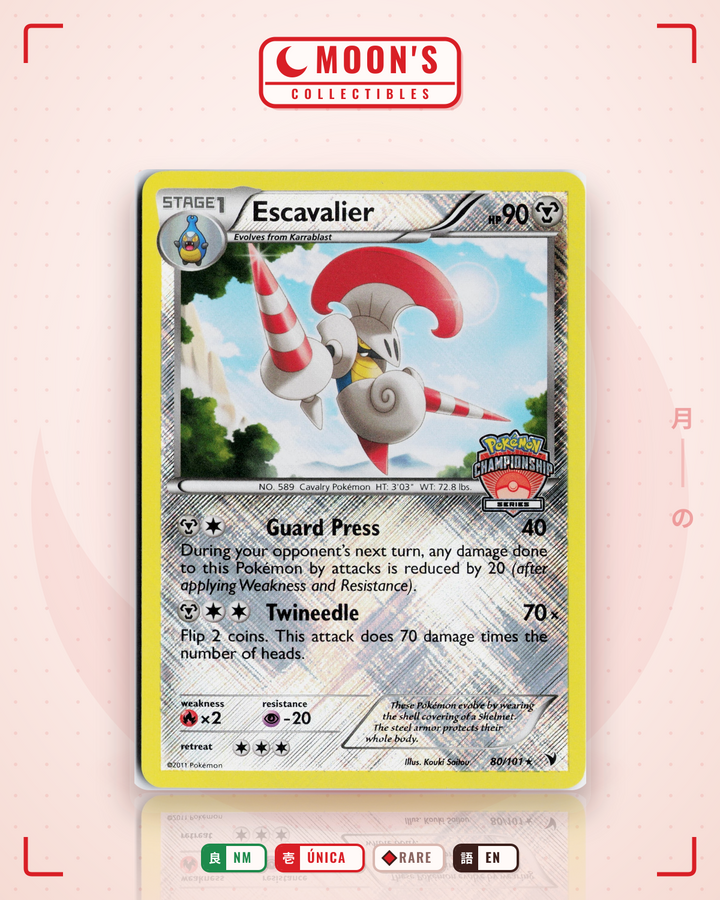 Escavalier · Noble Victories #80/101 · NM