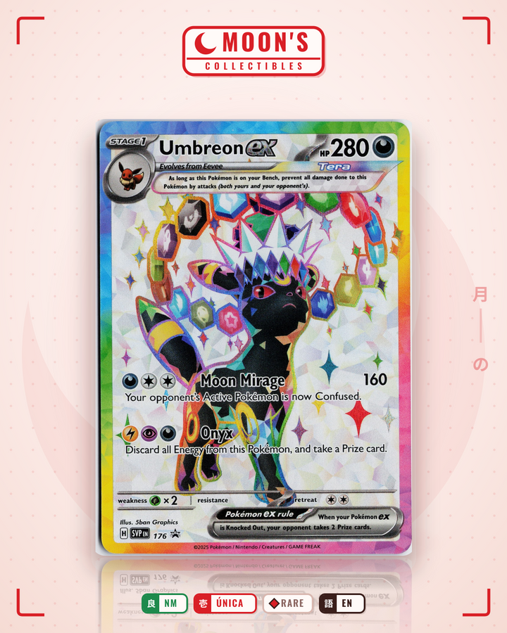 Umbreon ex · Scarlet & Violet Black Star Promos #176 · NM