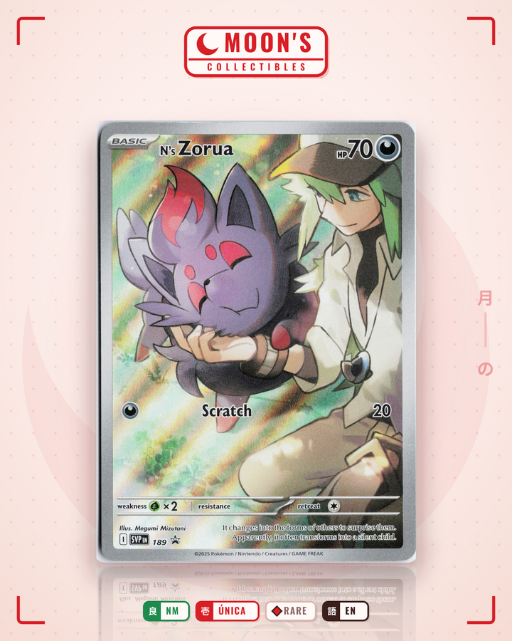 N's Zorua · Scarlet & Violet Black Star Promos #189 · NM