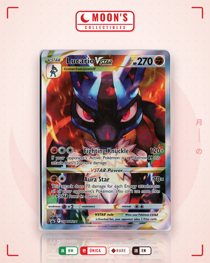 Lucario VSTAR · SWSH Black Star Promos #SWSH291 · NM