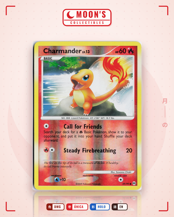 Charmander · Arceus #59/99 · DMG