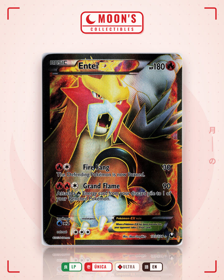Entei-EX · Dark Explorers #103/108 · LP