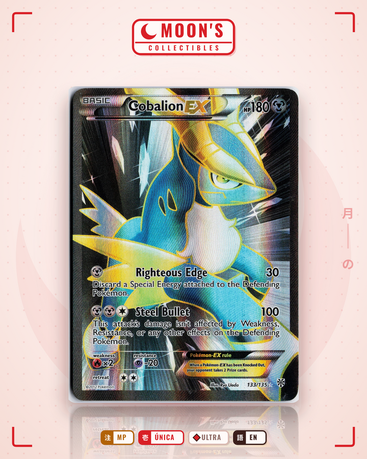 Cobalion-EX · Plasma Storm #133/135 · MP