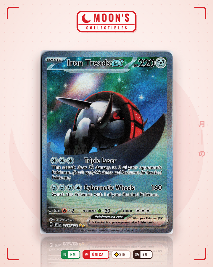 Iron Treads ex · Scarlet & Violet #248/198 · NM