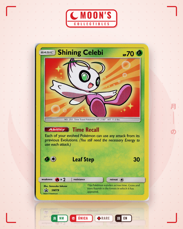 Shining Celebi · SM Black Star Promos #SM79 · NM