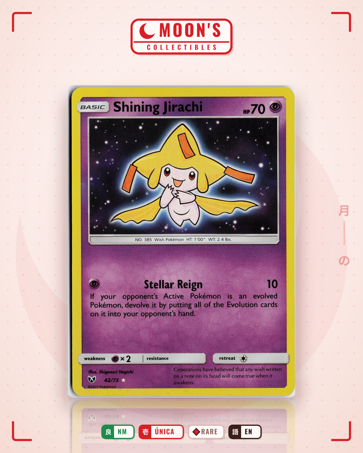 Shining Jirachi · Shining Legends #42/73 · NM
