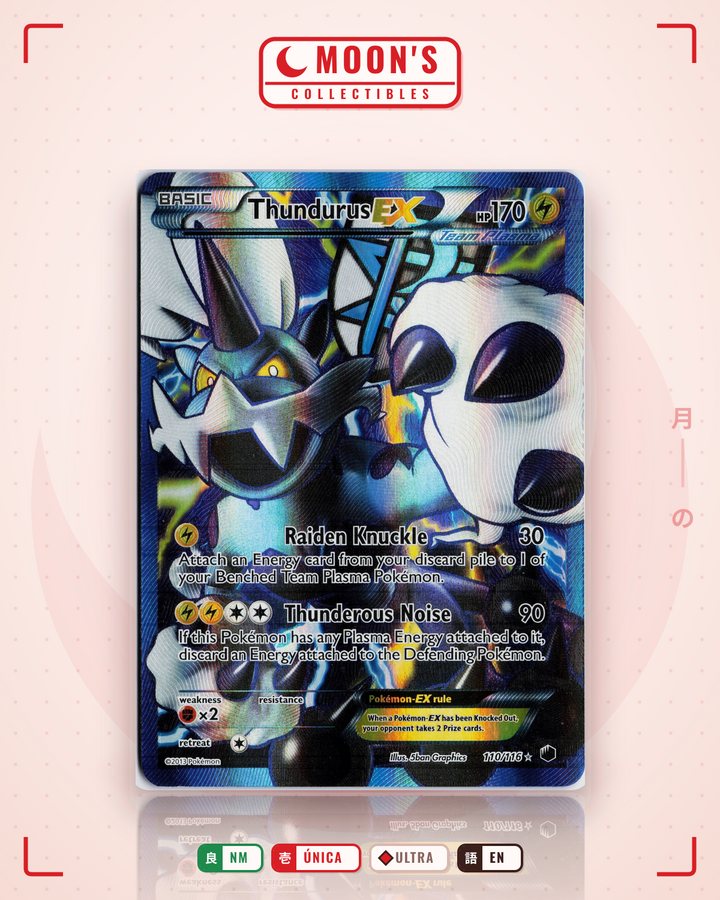 Thundurus-EX · Plasma Freeze #110/116 · NM
