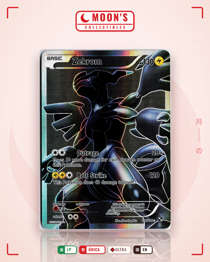 Zekrom · Black & White #114/114 · LP