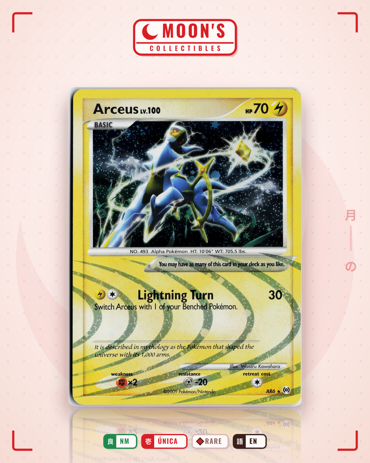 Arceus · Arceus #AR6 · NM