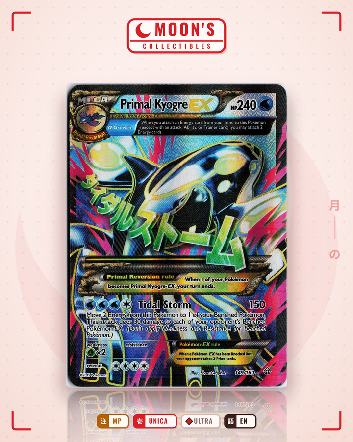 Primal Kyogre-EX · Primal Clash #149/160 · MP