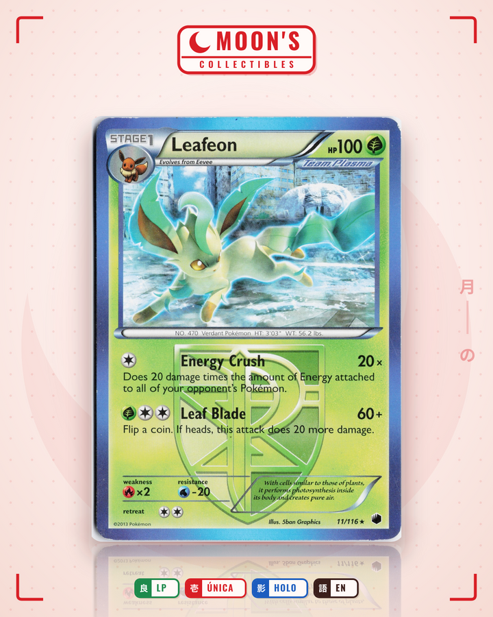 Leafeon · Plasma Freeze #11/116 · LP