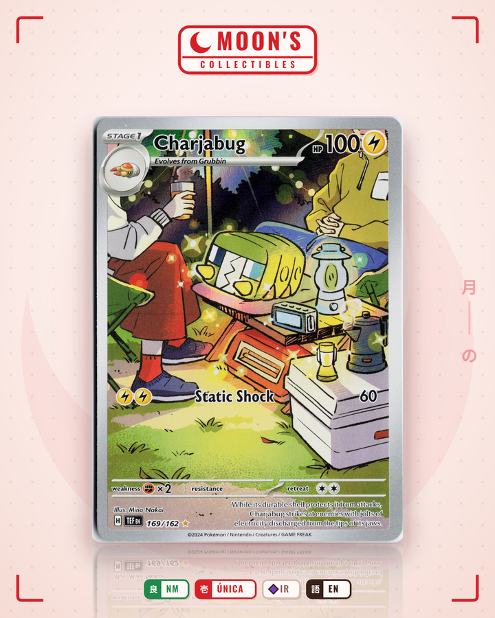 Charjabug · Temporal Forces #169/162 · NM