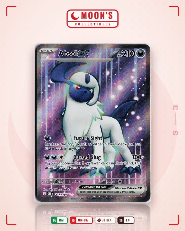 Absol ex · Obsidian Flames #214/197 · NM