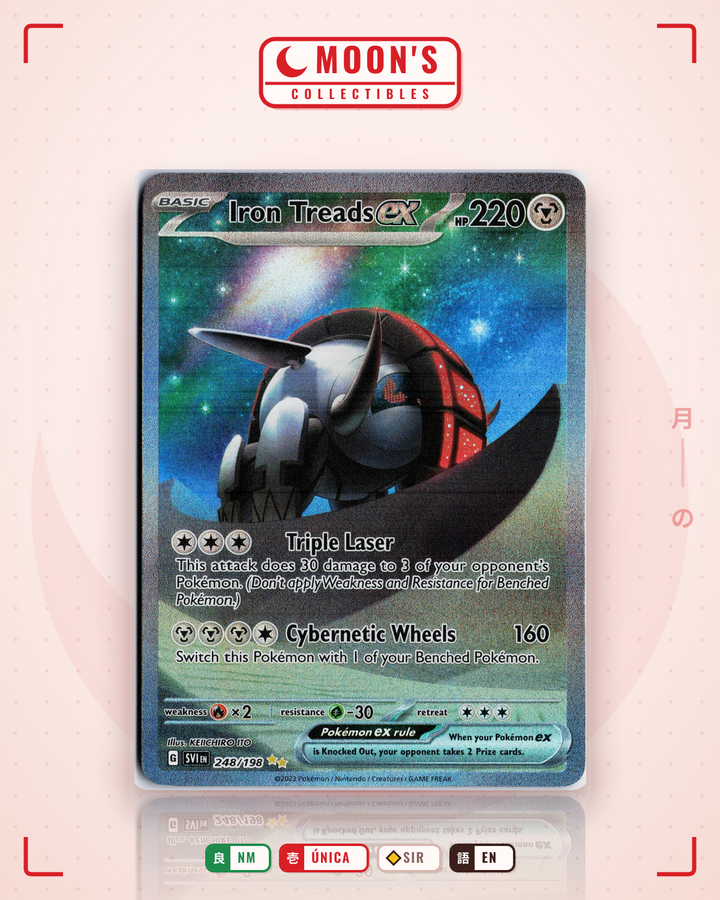 Iron Treads ex · Scarlet & Violet #248/198 · NM