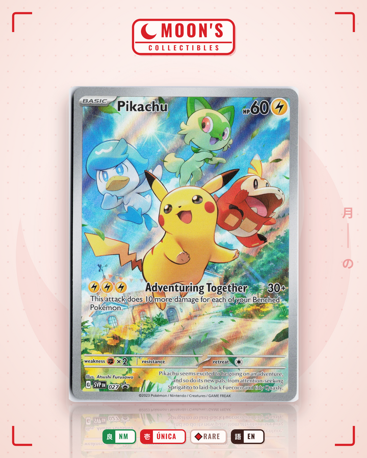 Pikachu · Scarlet & Violet Black Star Promos #027 · NM