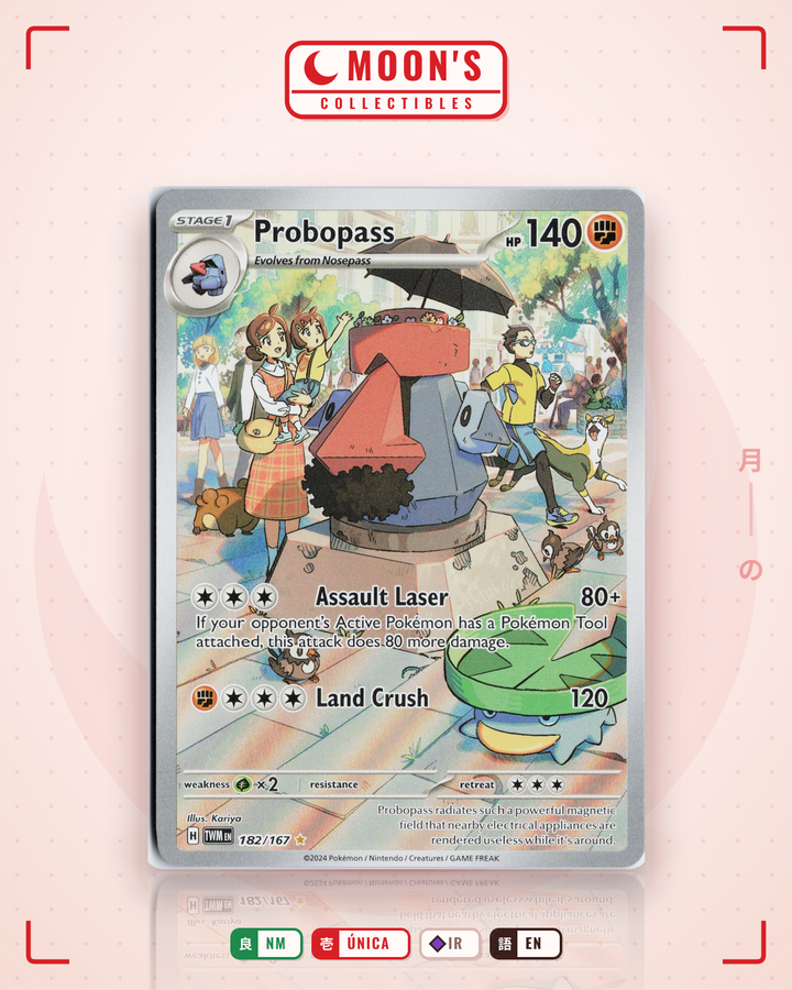 Probopass · Twilight Masquerade #182/167 · NM