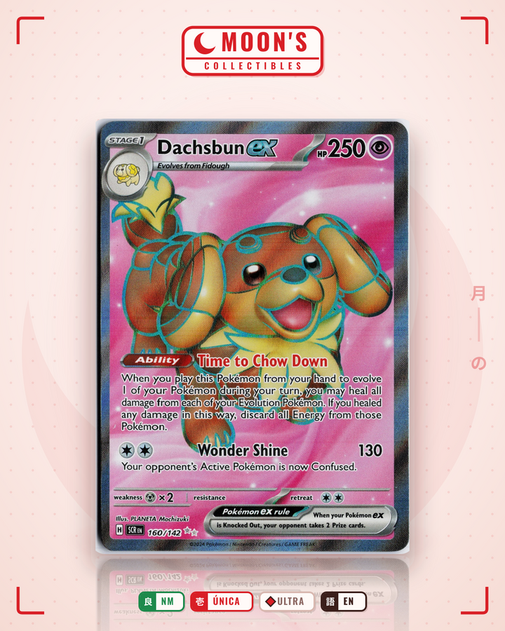 Dachsbun ex · Stellar Crown #160/142 · NM