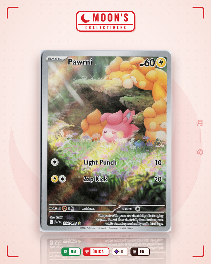 Pawmi · Paldean Fates #226/091 · NM