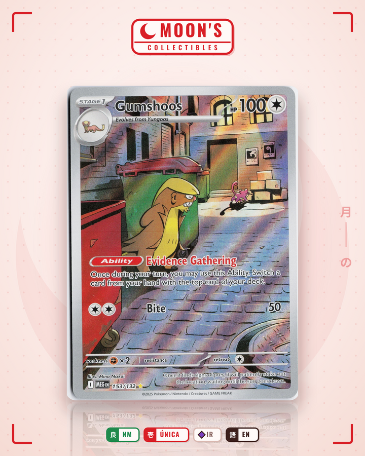 Gumshoos · Mega Evolution #153/132 · NM