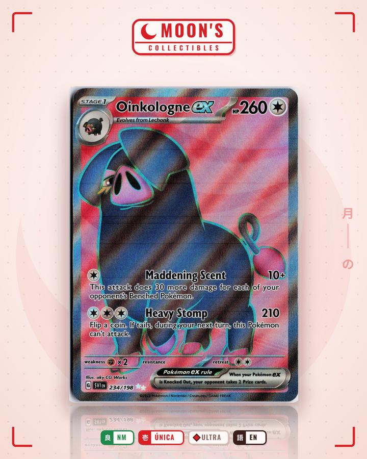 Oinkologne ex · Scarlet & Violet #234/198 · NM