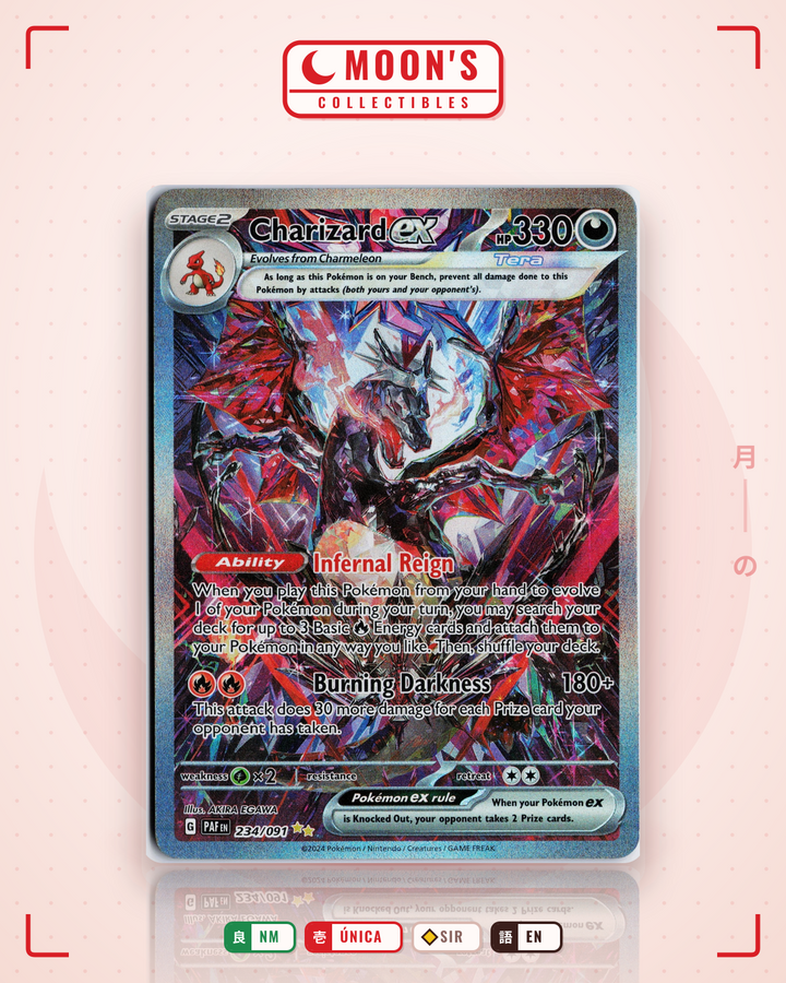 Charizard ex · Paldean Fates #234/091 · NM