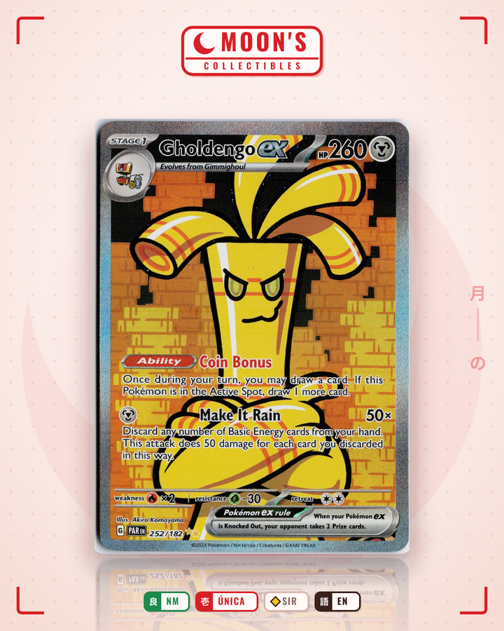 Gholdengo ex · Paradox Rift #252/182 · NM