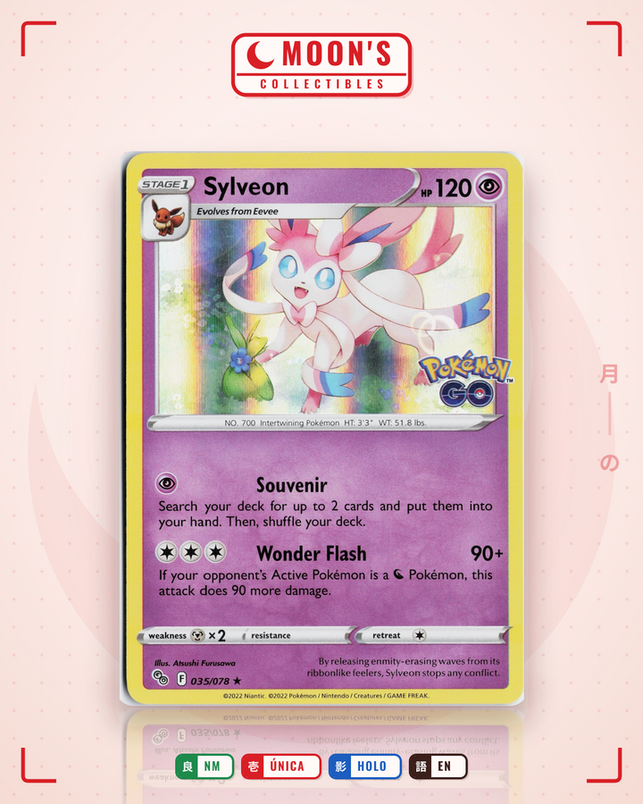 Sylveon · Pokémon GO #035/078 · NM
