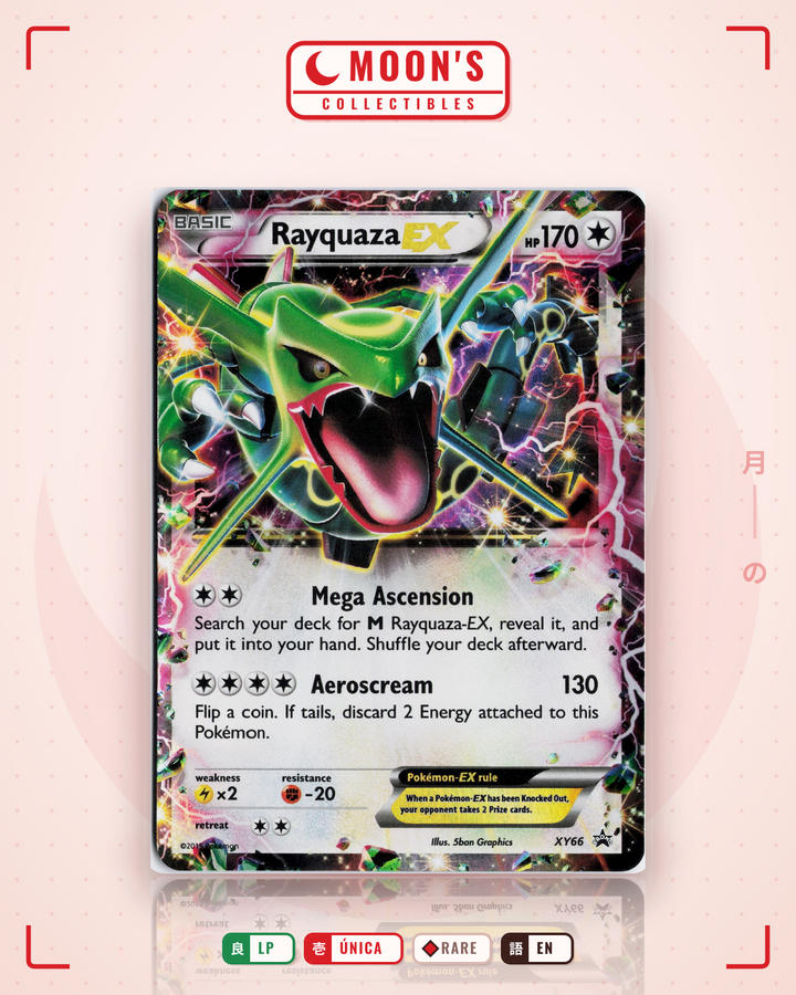 Rayquaza-EX · XY Black Star Promos #XY66 · LP