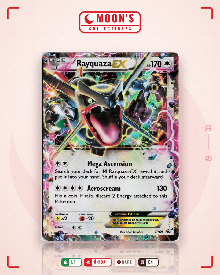 Rayquaza-EX · XY Black Star Promos #XY69 · LP