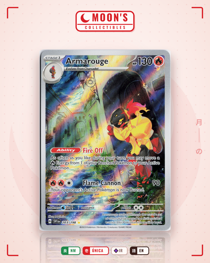 Armarouge · Scarlet & Violet #203/198 · NM