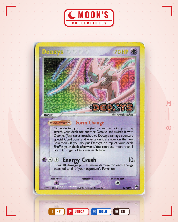 Deoxys · Deoxys #17/107 · HP