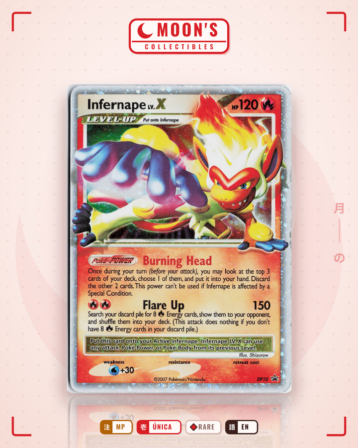 Infernape LV.X · DP Black Star Promos #DP10 · MP