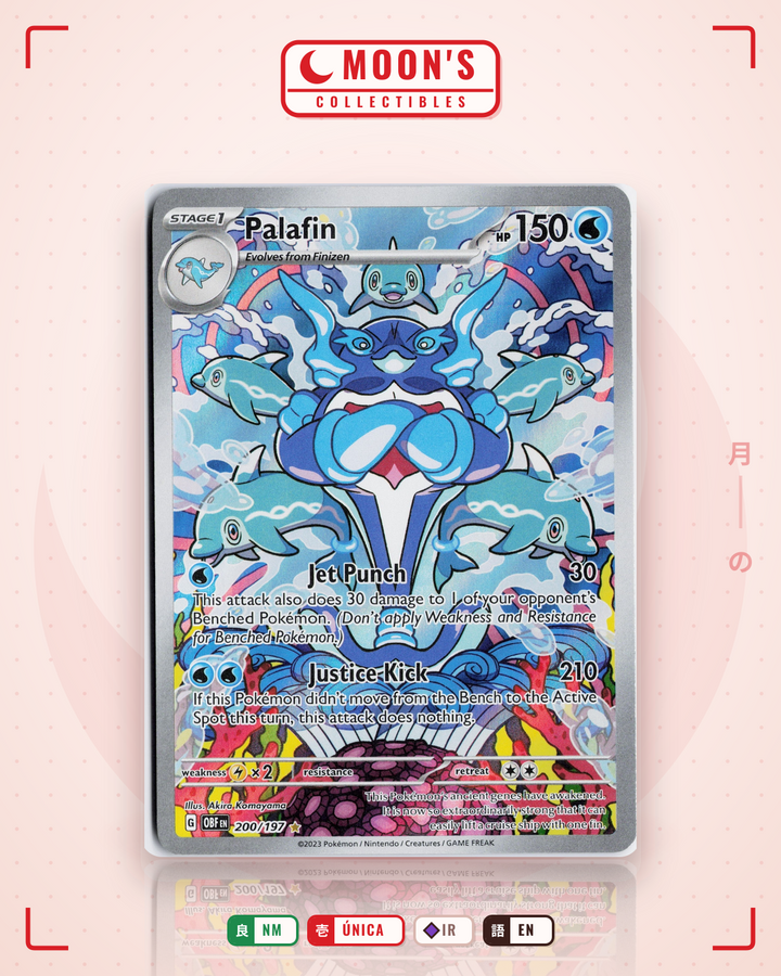 Palafin · Obsidian Flames #200/197 · NM