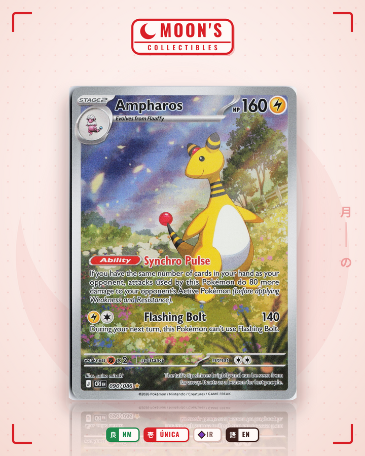 Ampharos · Chaos Rising #090/086 · NM