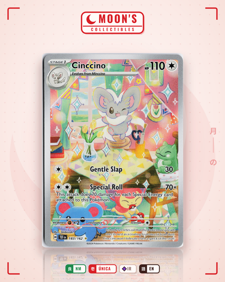 Cinccino · Temporal Forces #183/162 · NM