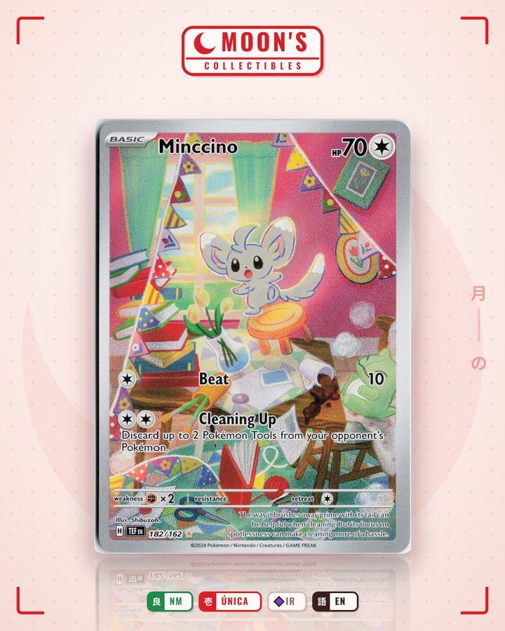 Minccino · Temporal Forces #182/162 · NM