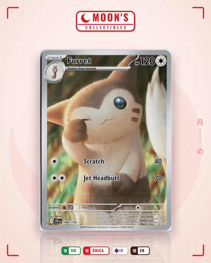 Furret · Journey Together #168/159 · NM