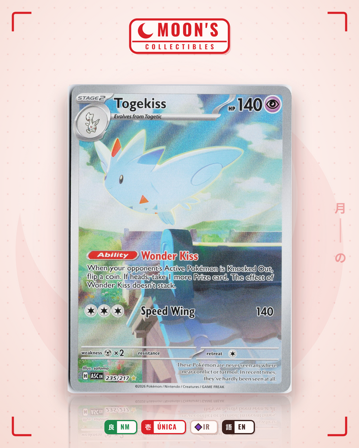 Togekiss · Ascended Heroes #235/217 · NM