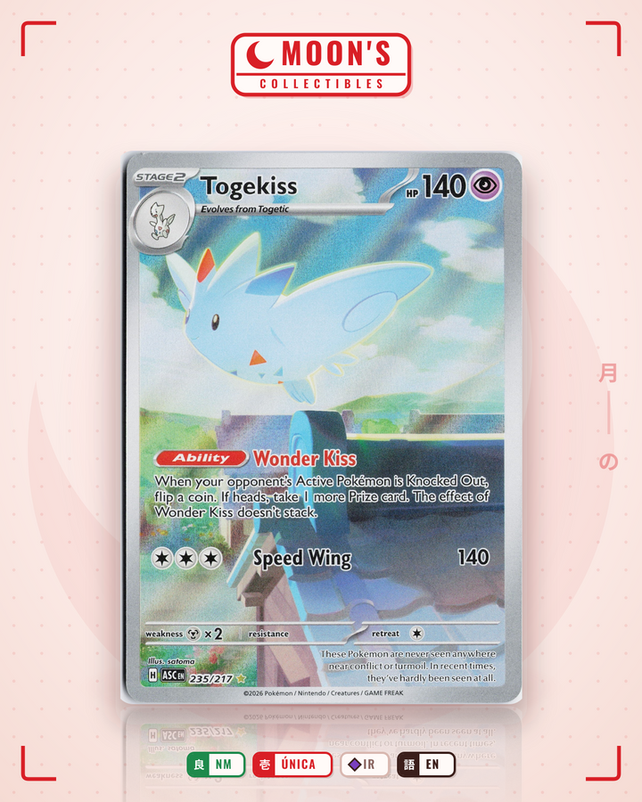 Togekiss · Ascended Heroes #235/217 · NM
