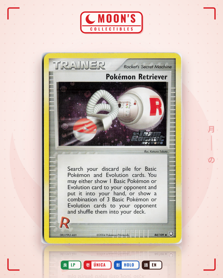 Pokémon Retriever · Team Rocket Returns #84/109 · LP