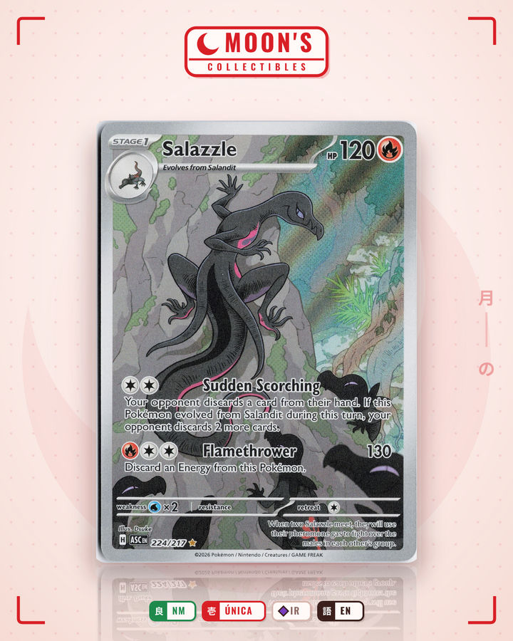 Salazzle · Ascended Heroes #224/217 · NM