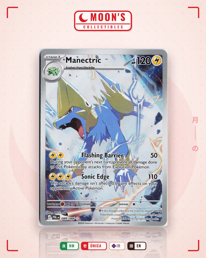 Manectric · Pitch Black #089/084 · NM