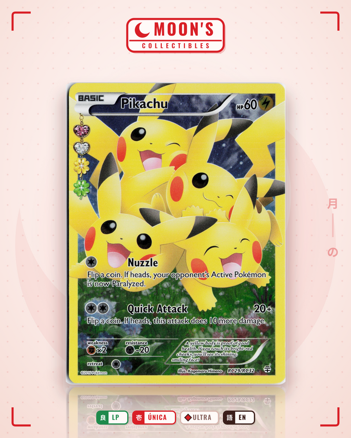 Pikachu · Generations #RC29/RC32 · LP