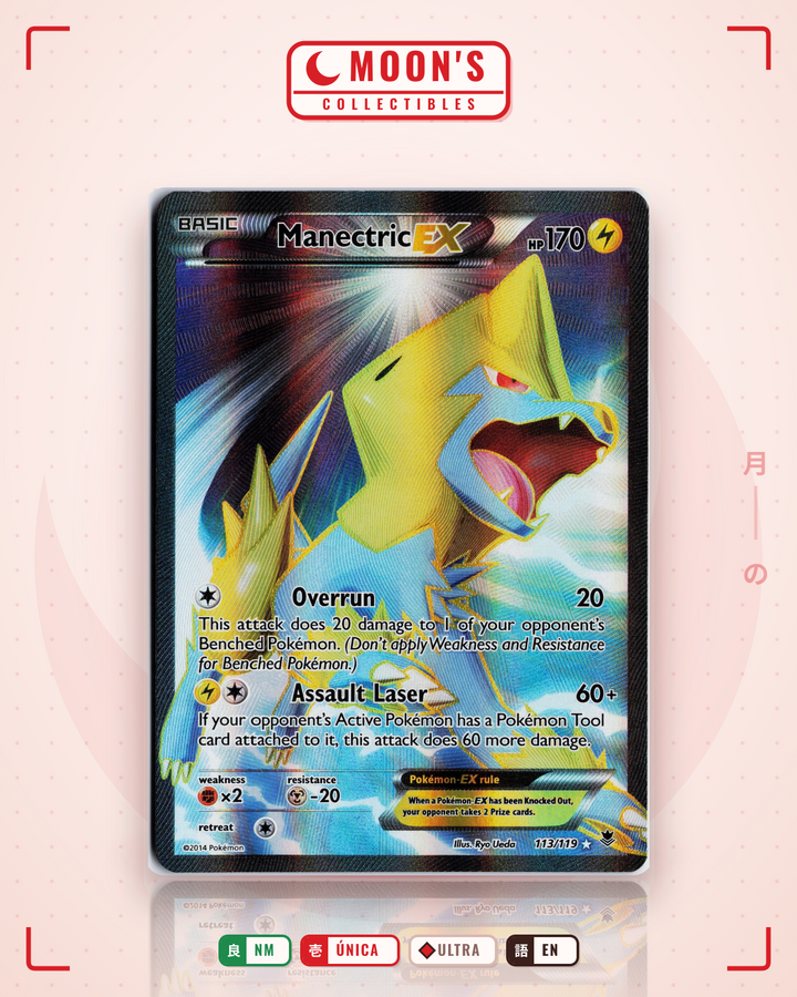 Manectric-EX · Phantom Forces #113/119 · NM