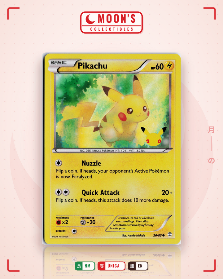 Pikachu · Generations #26/83 · NM