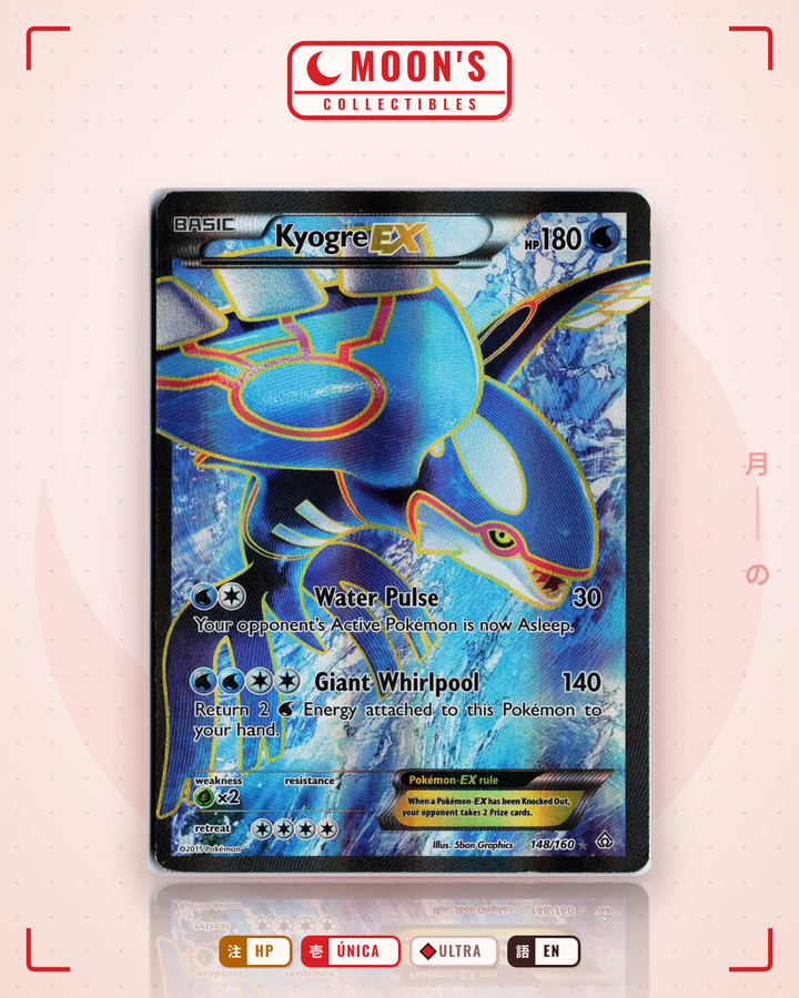 Kyogre-EX · Primal Clash #148/160 · HP