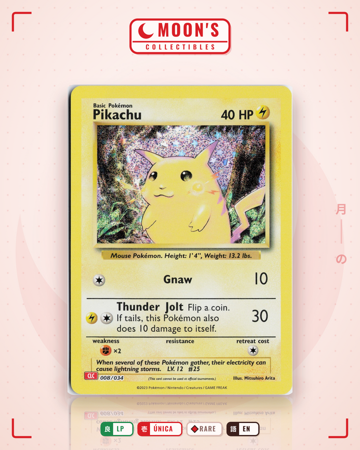 Pikachu · Pokémon TCG Classic - Charizard #008/034 · LP