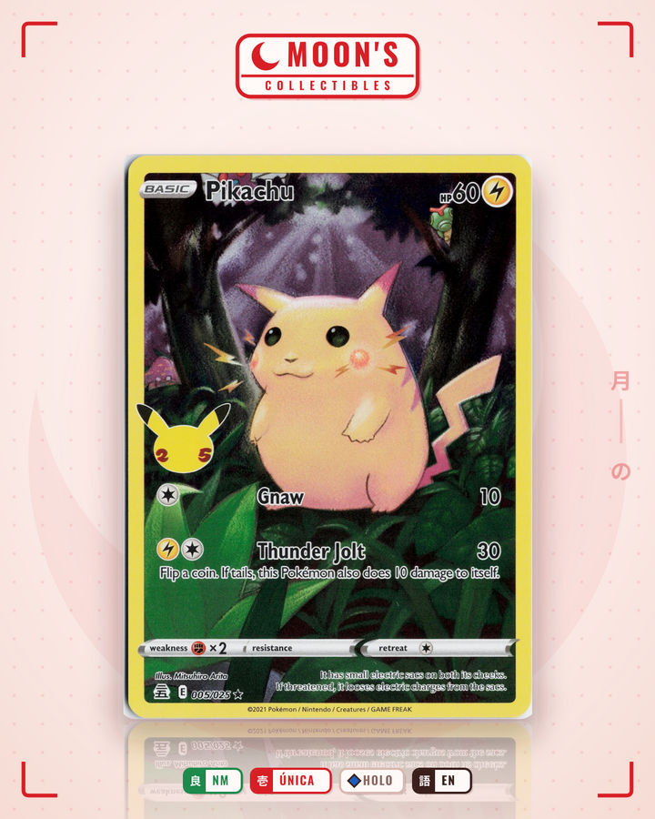 Pikachu · Celebrations #5 · NM